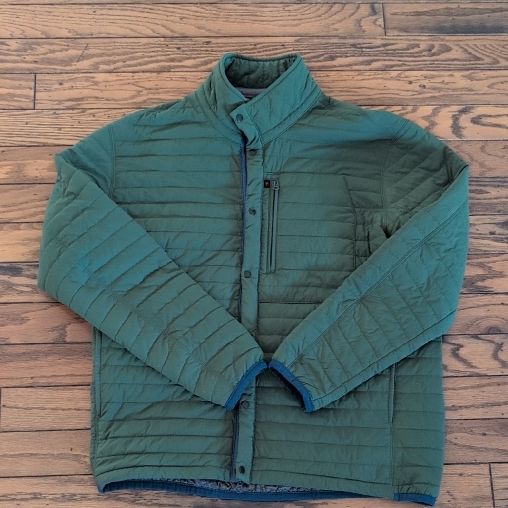 Relwen Mens Quilted Jacket, 2XL.